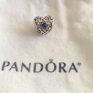 Pandora September birthstone charm